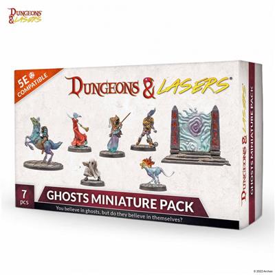 Dungeons & Lasers - Ghosts Miniature Pack Archon Studio