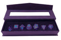 UP - Phandelver Kampanj 7RPG Heavy Metal Tärningar "Royal Purple och Sky Blue" Ultra Pro