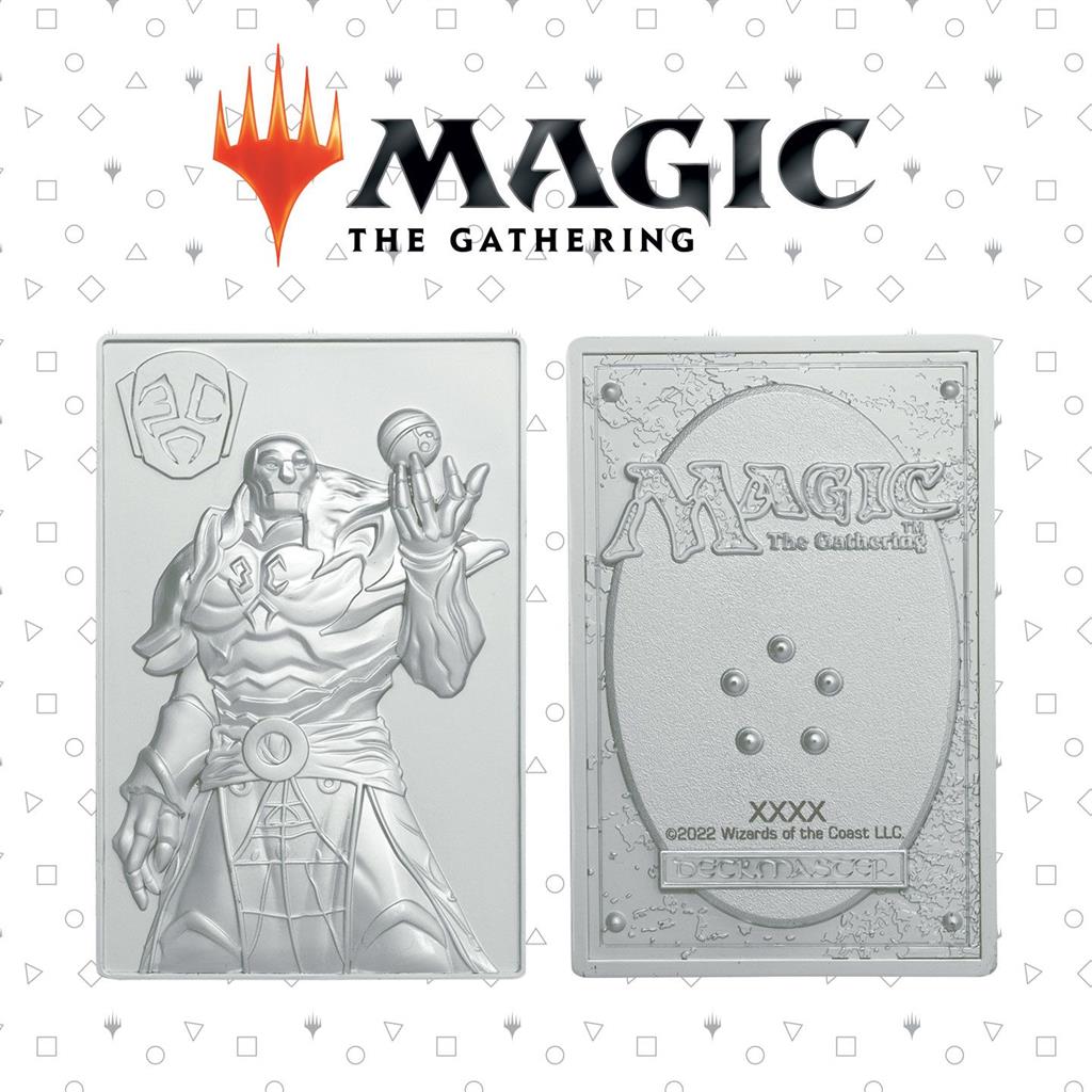 Magic the Gathering Limited Edition .999 Silver Plated Karn Collectible Fanattik