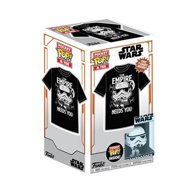 Funko Pocket Pop & Tee: SW - Stormtrooper - Storlek M Funko
