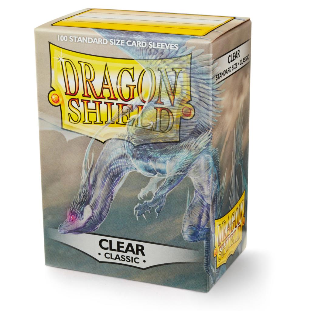 Dragon Shield Standard Sleeves - Clear (100 Sleeves) Arcane Tinmen