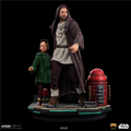Star Wars - Obi-Wan och Ung Leia Deluxe Art Scale 1/10 Iron Studios & MiniCo