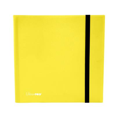 UP - 12-ficks Eclipse PRO-Binder - Citron Gul Ultra Pro