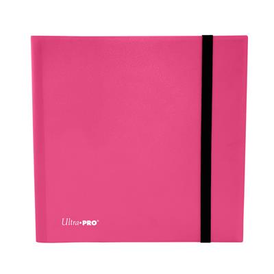 UP - 12-Ficks Eclipse PRO-Binder - Hot Pink Ultra Pro