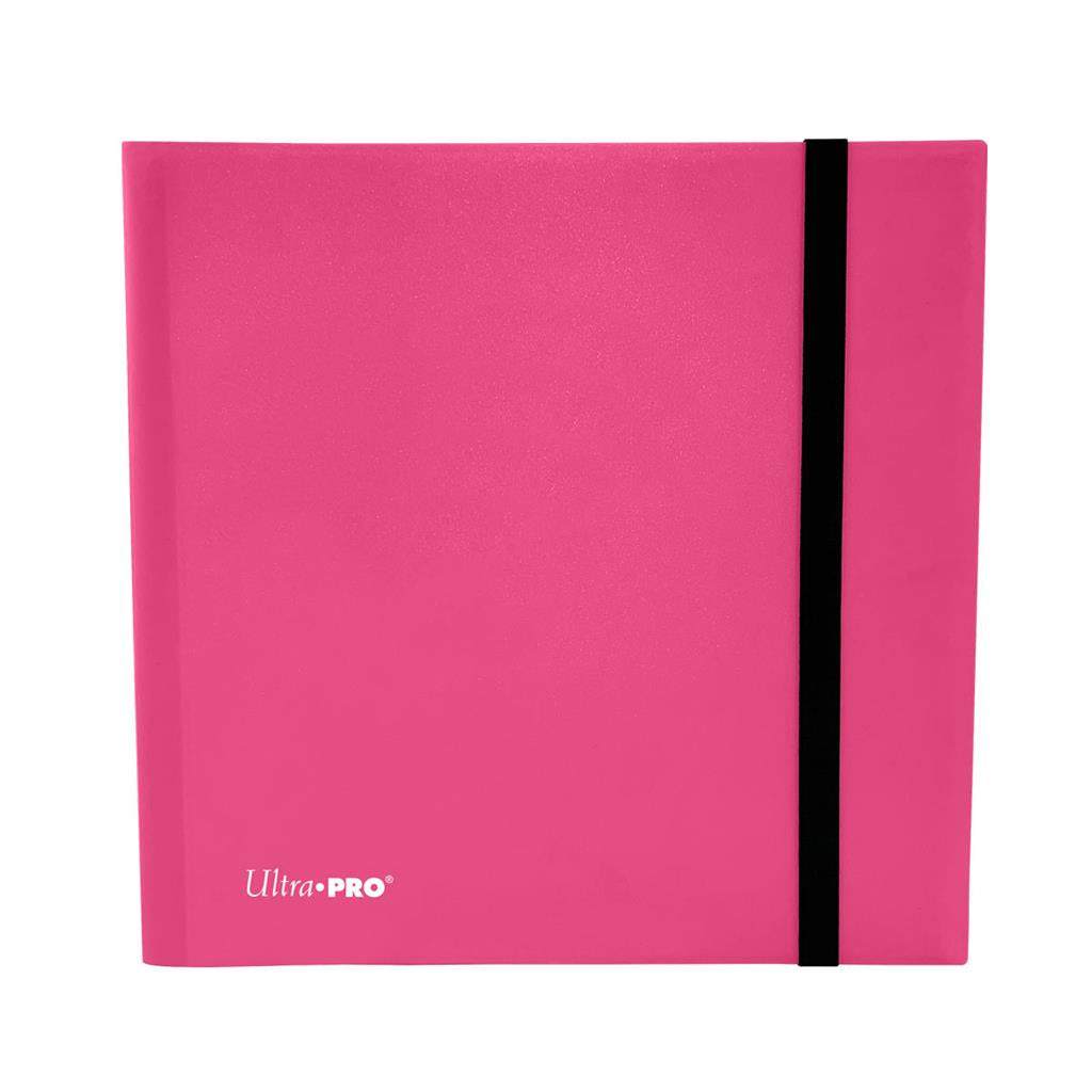 UP - 12-Ficks Eclipse PRO-Binder - Hot Pink Ultra Pro