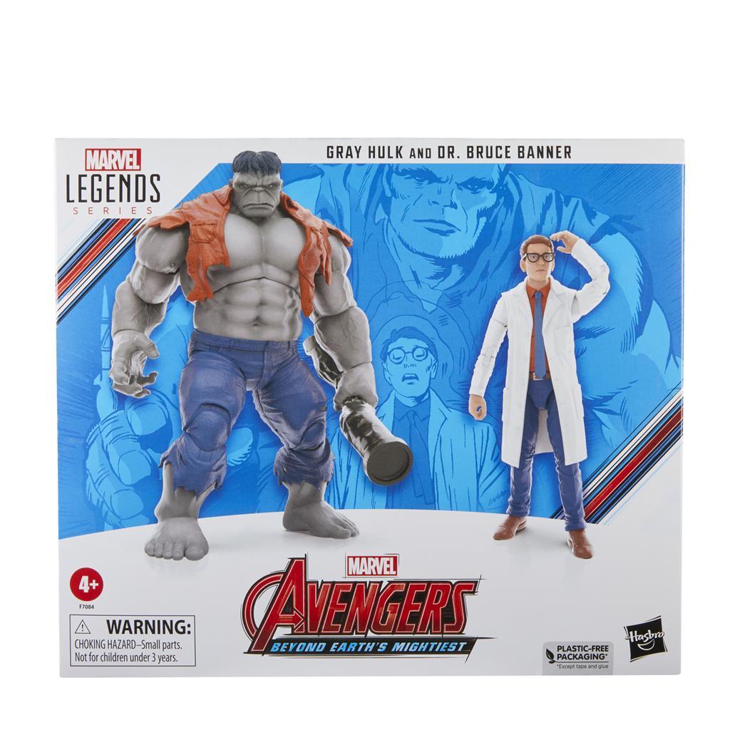 Hasbro Marvel Legends Gray Hulk & Dr. Bruce Banner Hasbro