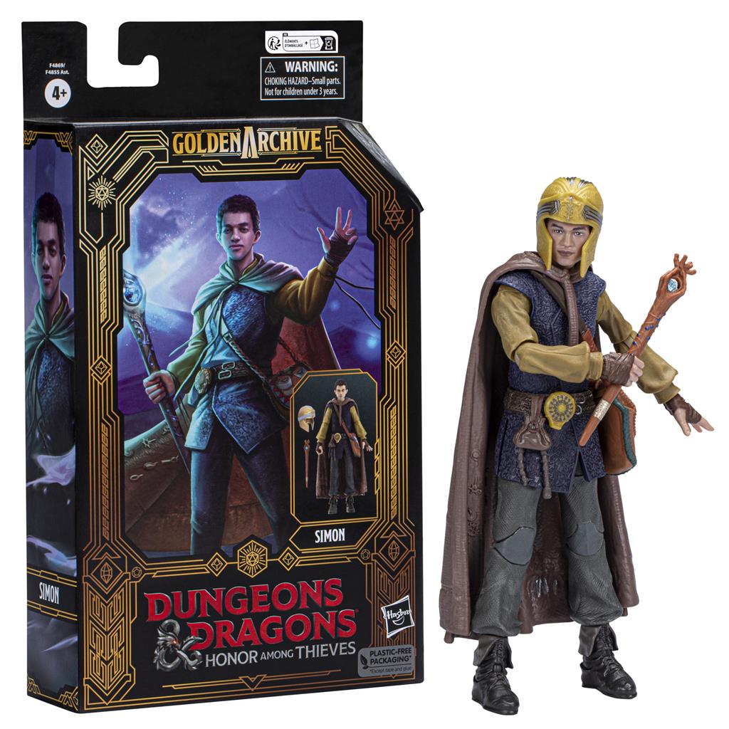Dungeons & Dragons Golden Archive Simon Actionfigur Hasbro