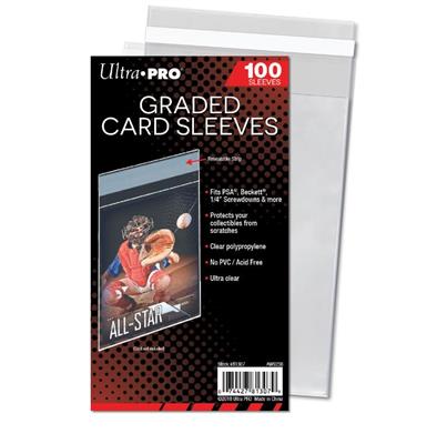 UP - Standard Sleeves för Graderade Kort (100 Sleeves) Ultra Pro