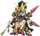 SD Sangoku Soketsuden Gan Ning Crossbone Gundam Bandai