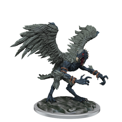 D&D Frameworks: Vrock - Detaljerade Miniatyrer för Dungeons & Dragons WizKids/NECA