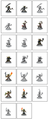Pathfinder Legendary Cuts: Goblins – Högkvalitativa Miniatyrer WizKids/NECA