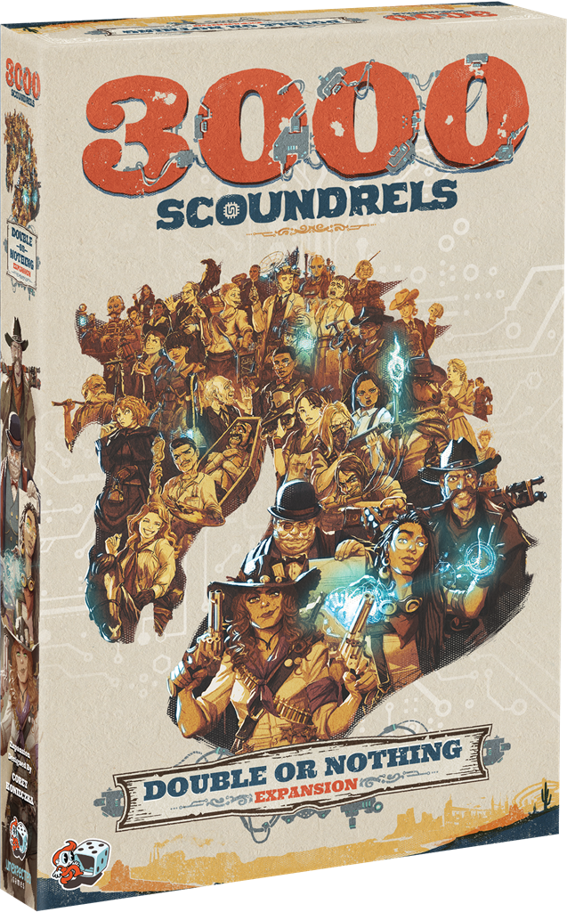 3000 Scoundrels: Double or Nothing Expansion - EN Unexpected Games
