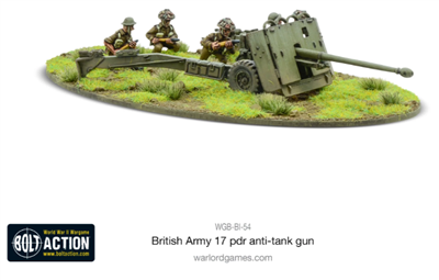 Bolt Action - Brittisk Armé 17 pdr anti-tank kanon Warlord Games