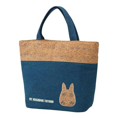 Ghibli Lunch Bag i Kork & Denim - Min Granne Totoro Semic