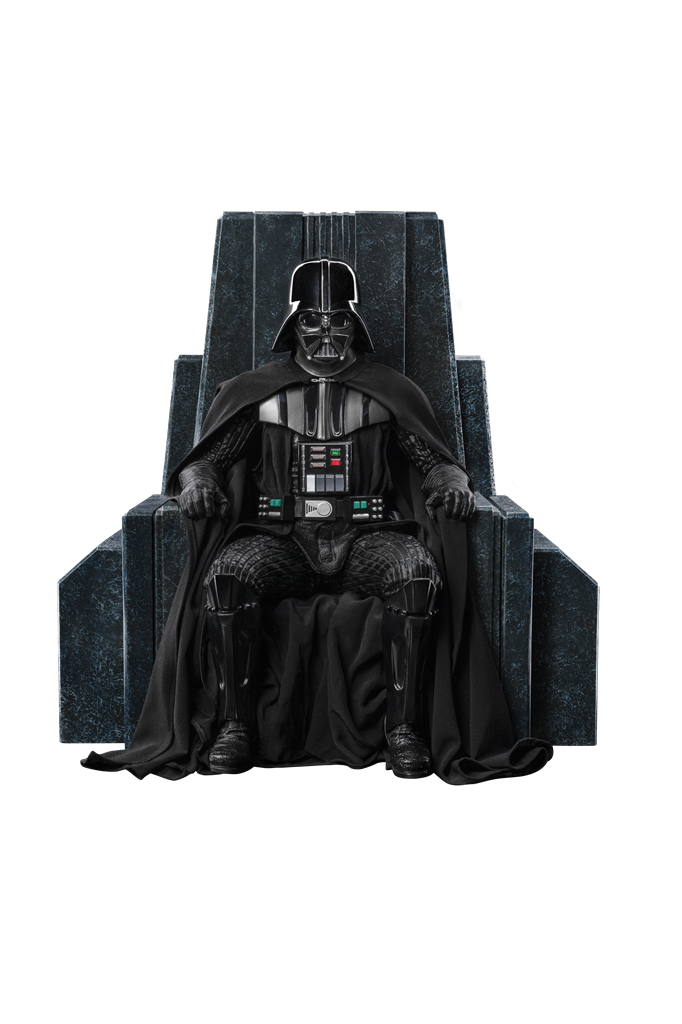 Star Wars - Darth Vader på Tron - Legacy Replica 1/4