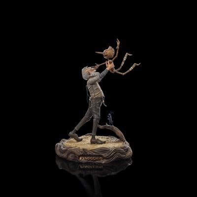 Pinocchio - Gepeto & Pinocchio - Art Scale 1/10 Iron Studios & MiniCo