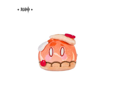 Genshin Impact - Slime Sweets Party Plush - Pyro Slime Äppelpaj 7cm Sakami Merchandise