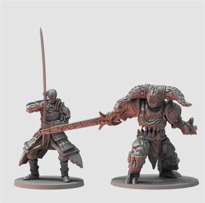 Dark Souls RPG: Sir Alonne & Smelter Demon Mini Boss Box Steamforged Games