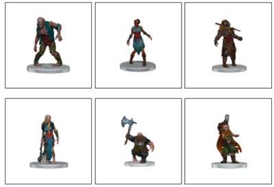 D&D Icons of the Realms: Undead Armies - Zombies WizKids/NECA