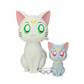 Pretty Guardian Sailor Moon Cosmos - SOFVIMATES Artemis & Diana Bandai