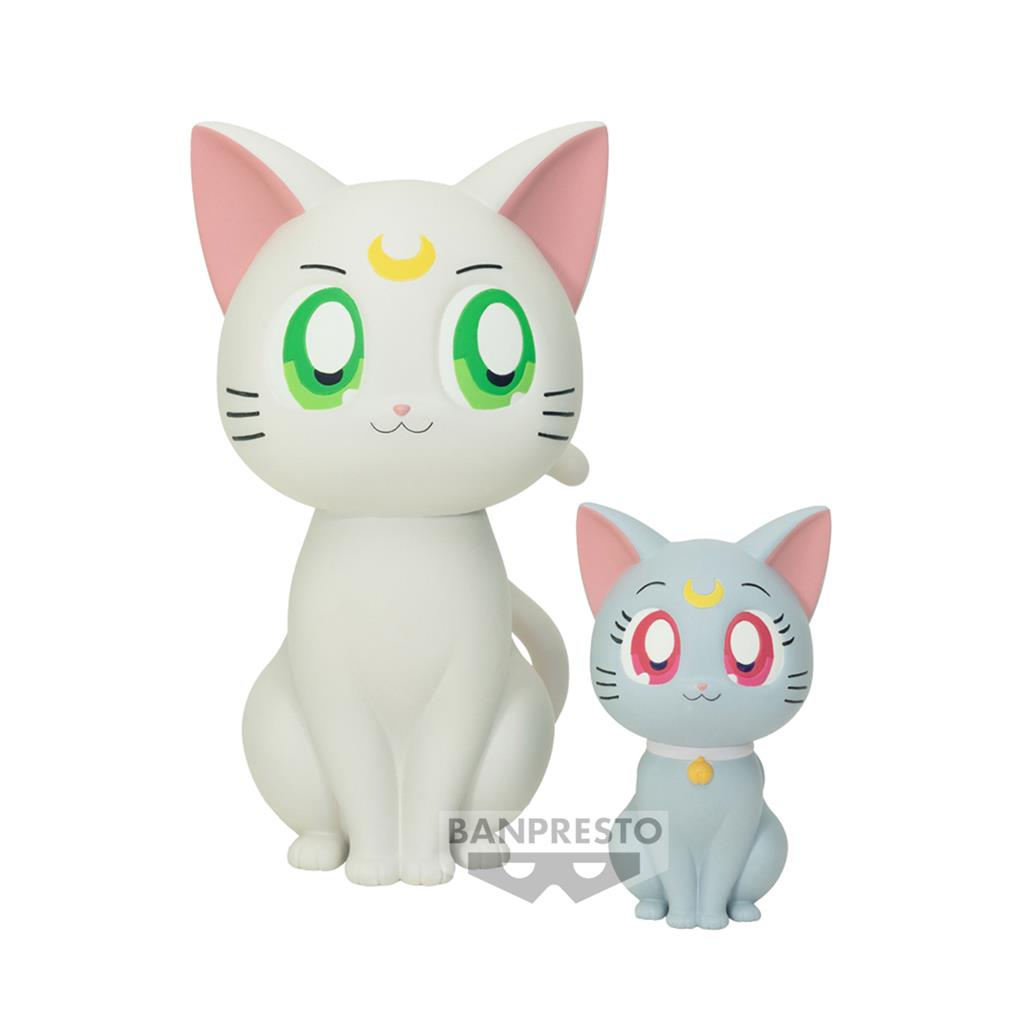 Pretty Guardian Sailor Moon Cosmos - SOFVIMATES Artemis & Diana Bandai