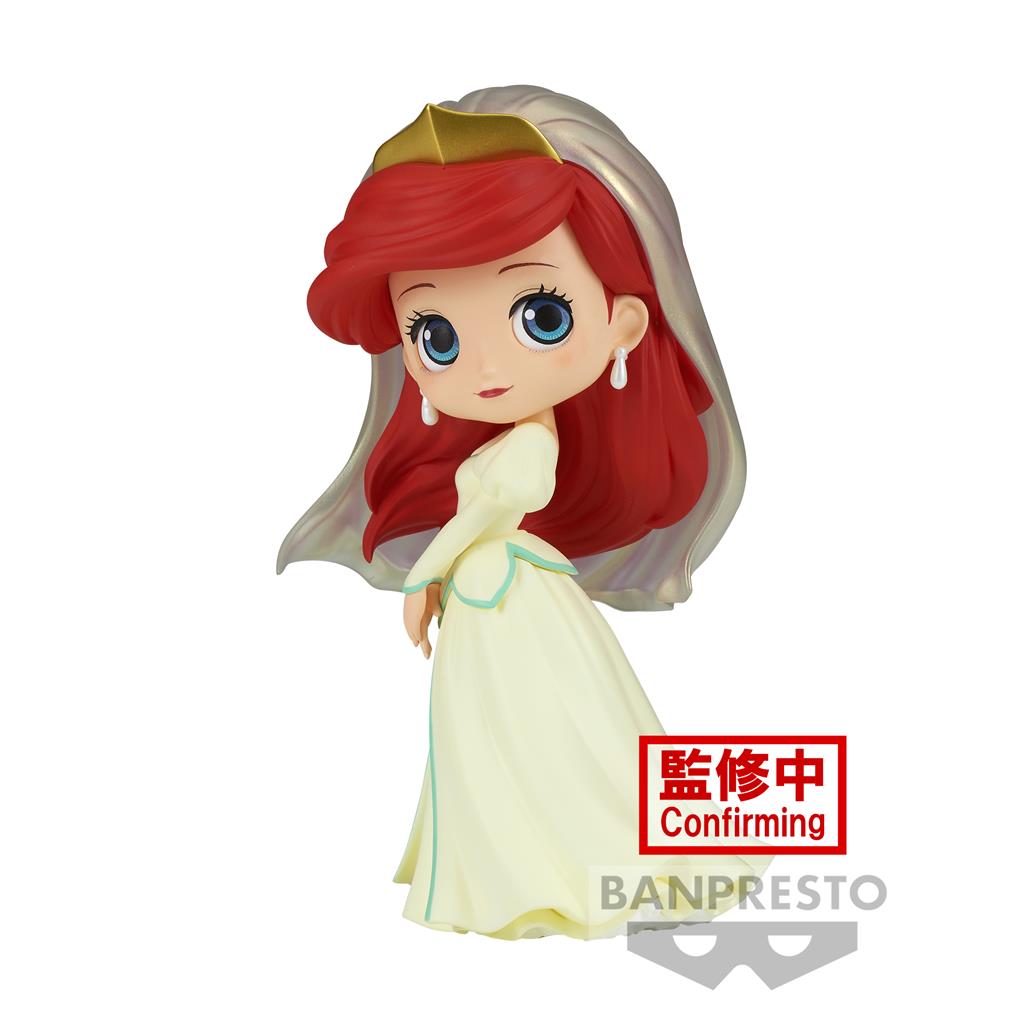 Q posket Disney Figurer - Ariel i Royal Stil (ver.B) Bandai