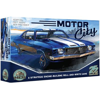 Motor City - Brädspel för 1-2 spelare 25th Century Games