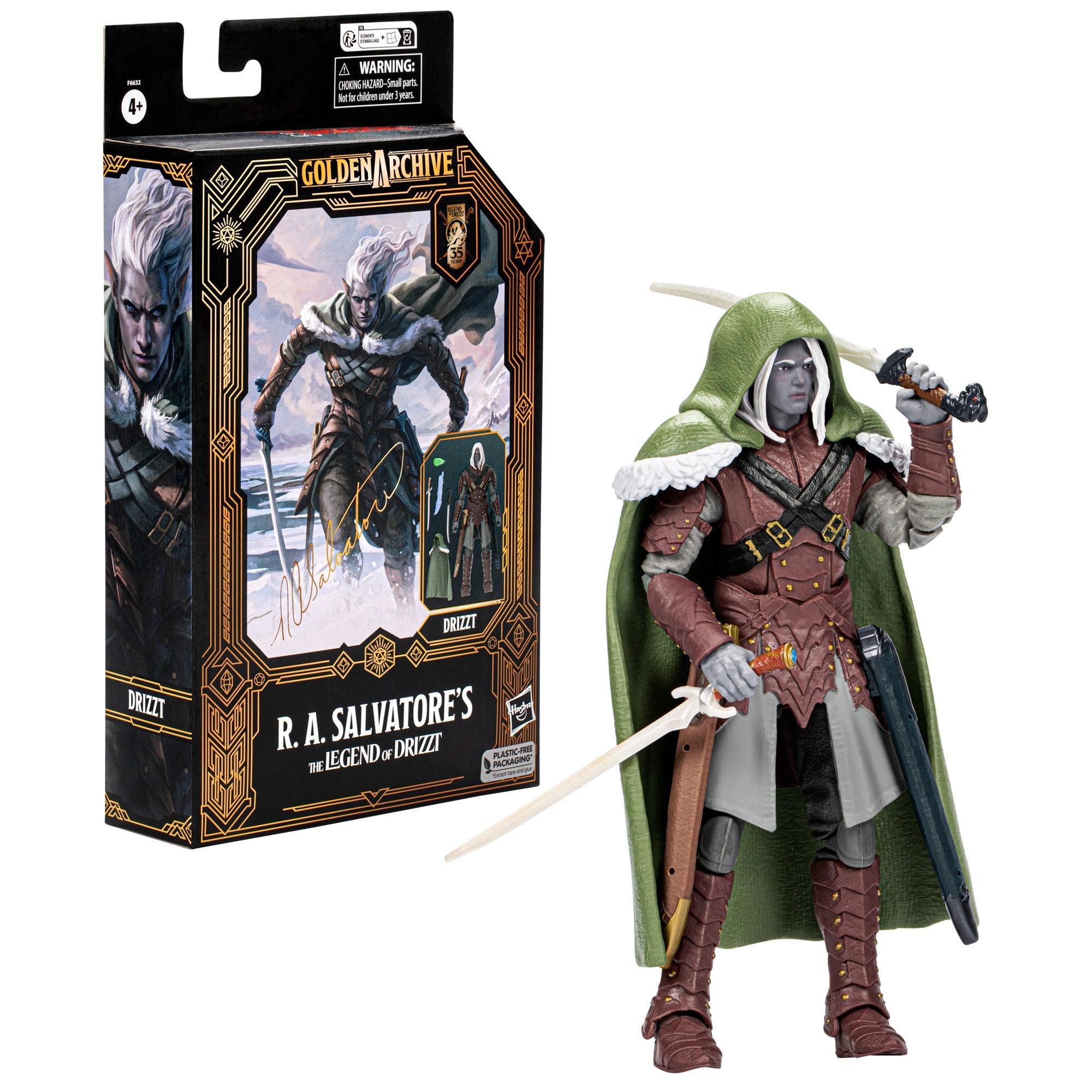 Dungeons & Dragons Golden Archive Drizzt Figur – 15 cm Hasbro