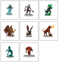 D&D Classic Collection: Monsters G-J - Samling av Ikoniska Monster WizKids/NECA