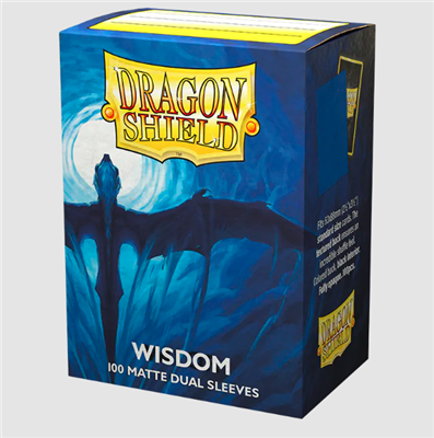 Dragon Shield Standard Size Matte Dual Sleeves - Wisdom (100 Sleeves) Arcane Tinmen