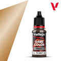 Vallejo Game Color Metal - Bright Bronze 17ml Vallejo