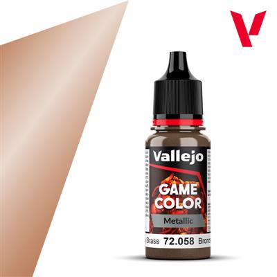 Vallejo Game Color Metal - Brassy Brass Vallejo