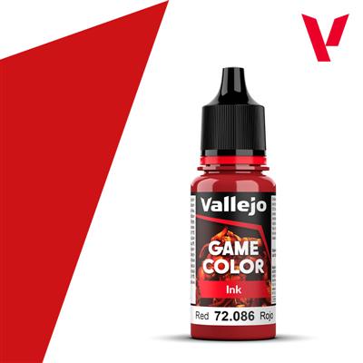 Vallejo Game Color / Ink - Röd Vallejo