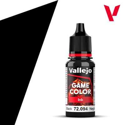 Vallejo Game Color / Ink - Black Vallejo