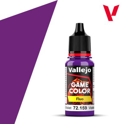 Vallejo Game Color / Fluo - Fluorescent Violet Vallejo