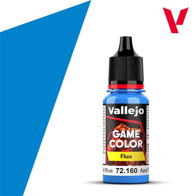 Vallejo Game Color Fluo - Fluorescent Blue Vallejo