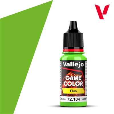 Vallejo Game Color Fluorescent Green Vallejo