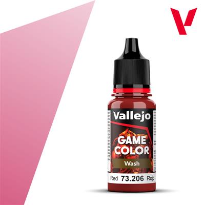 Vallejo Game Color Wash - Röd Vallejo