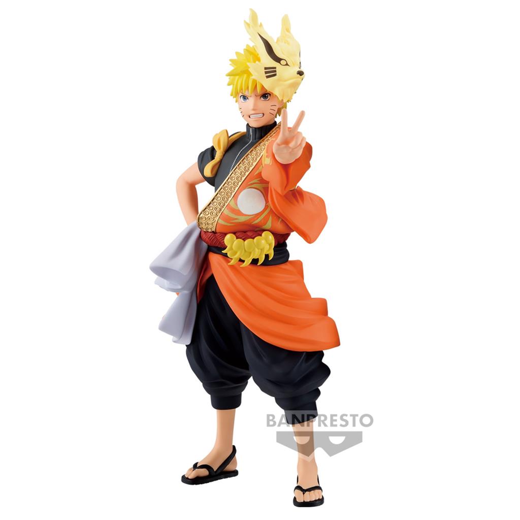 Naruto Shippuden Uzumaki Naruto Figur 20-årsjubileum Kostym Bandai