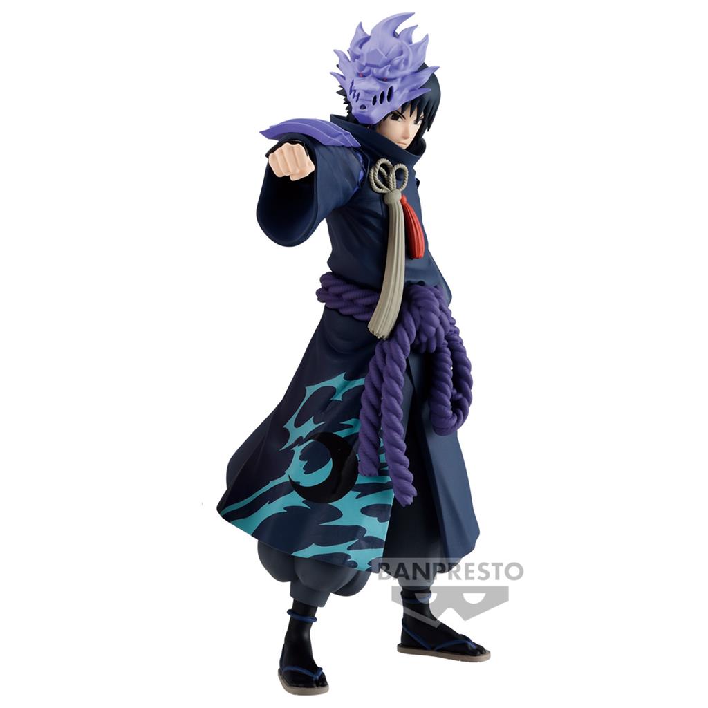 Naruto Shippuden Uchiha Sasuke Figur (20-årsjubileumsdräkt) Bandai