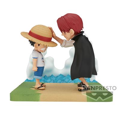 One Piece Samlarfigur - Monkey D. Luffy & Shanks Bandai