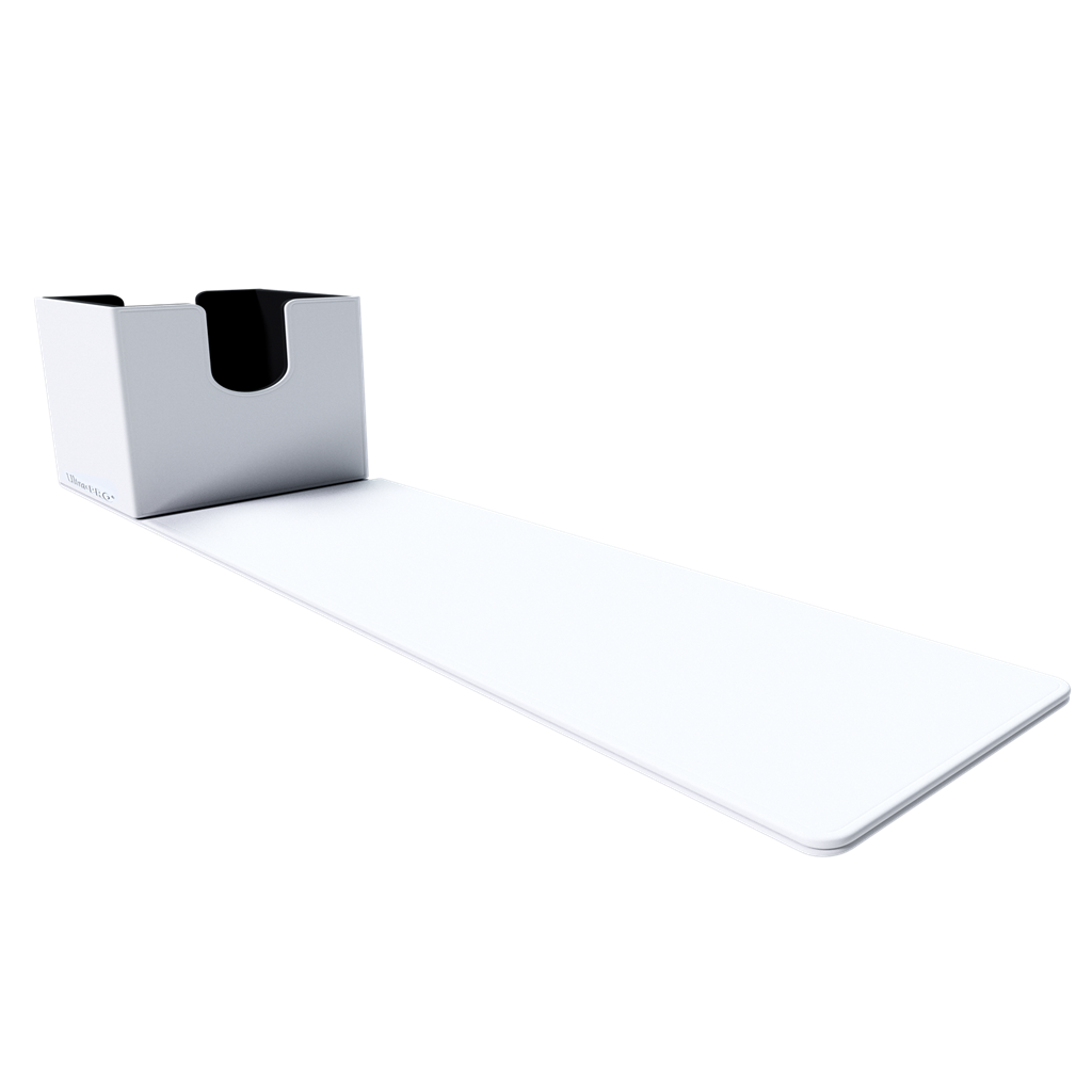 UP - Vivid Alcove Edge: White Card Storage Box Ultra Pro