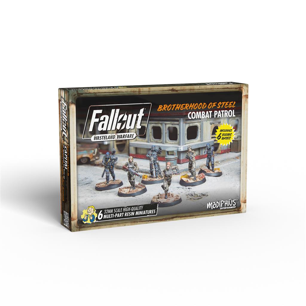 Fallout: Wasteland Warfare - Brotherhood of Steel: Combat Patrol Modiphius Entertainment