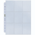 UP - Platinum 9-Pocket Sidor (11 Hål) Display (100 Sidor)