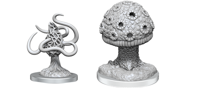 D&D Nolzur's Marvelous Miniatures: Shrieker & Violet Fungus