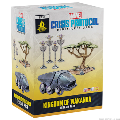 Marvel Crisis Protocol: Kingdom of Wakanda Terrain Pack Atomic Mass Games