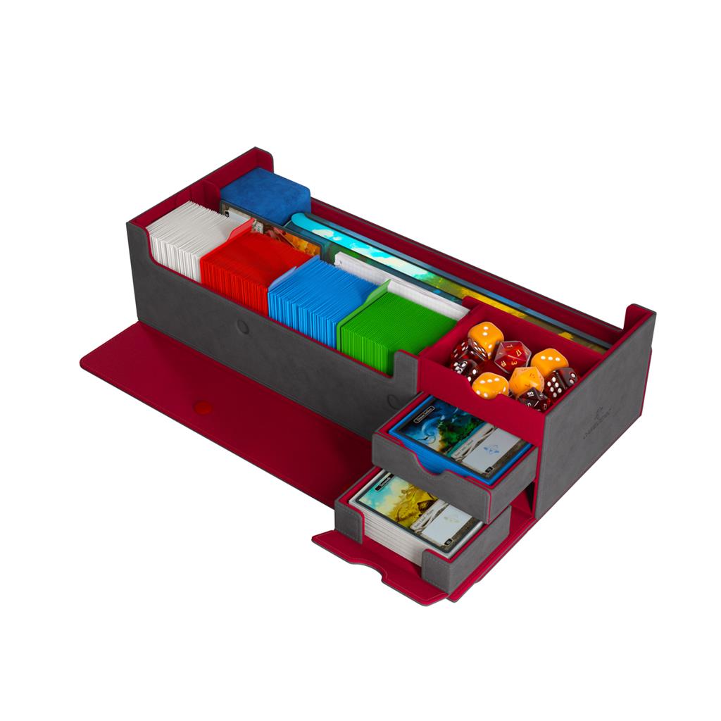 Gamegenic - Cards' Lair 1000+ PRO Grå/Röd Gamegenic