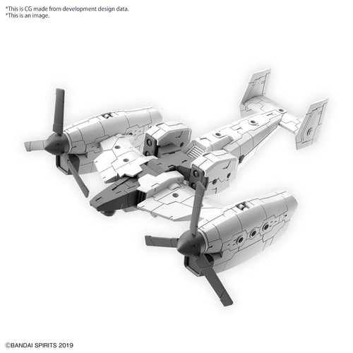 30MM 1/144 Förlängd Vapenvagn (Tilt Rotor Ver.) Bandai
