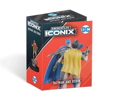 DC HeroClix Iconix: Batman och Robin WizKids/NECA