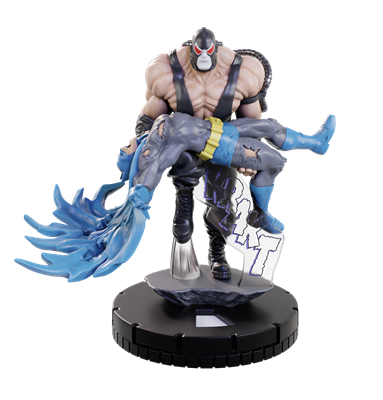 DC HeroClix Iconix: Knightfall - Samlarfigur med Batman, Bane och Azrael WizKids/NECA